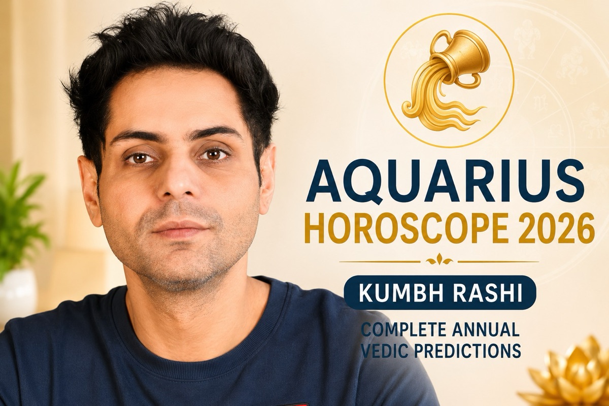 Aquarius Horoscope 2026 — Annual Vedic Predictions