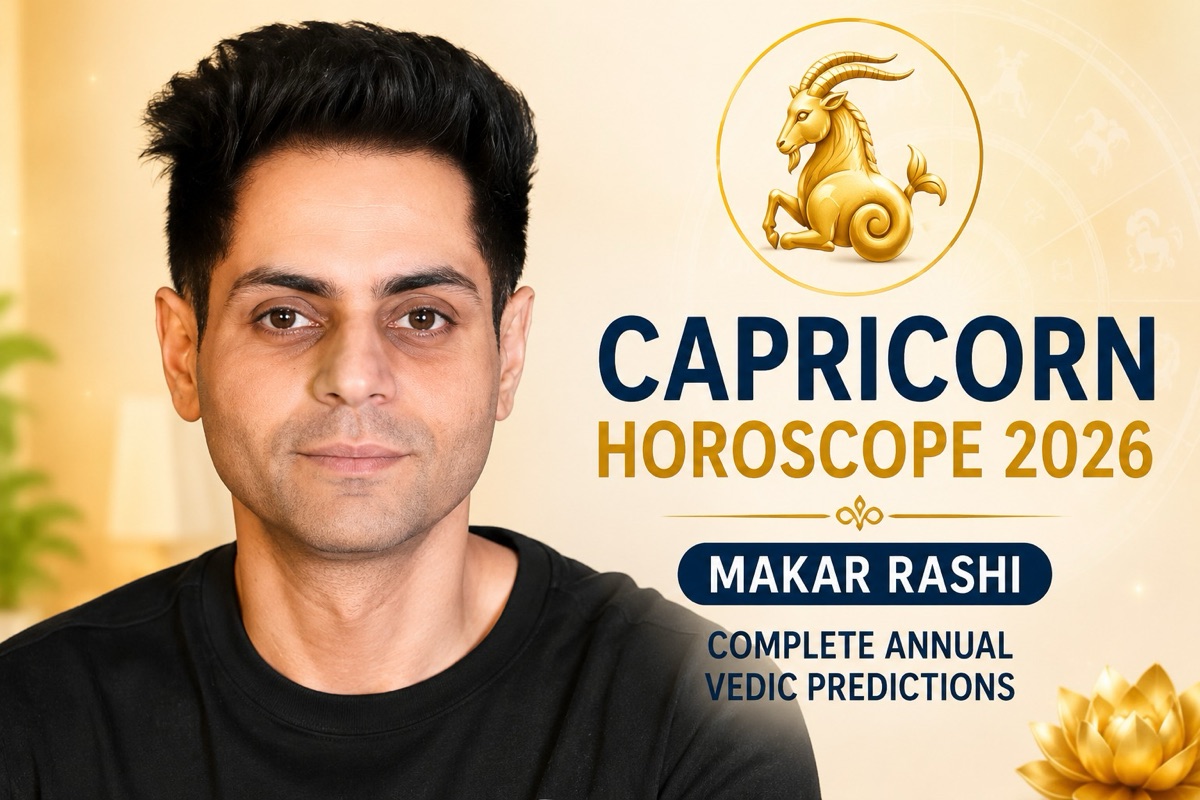 Capricorn Horoscope 2026 — Annual Vedic Predictions