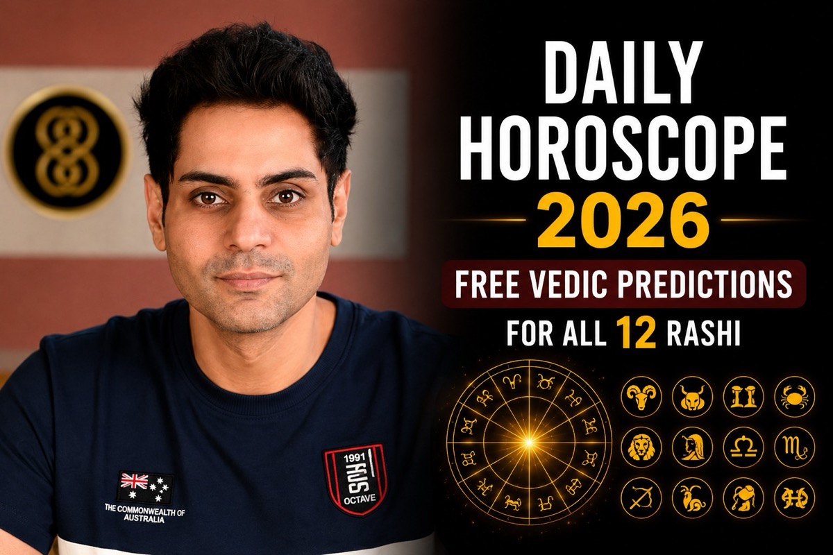 Daily Horoscope 2026 — Vedic Predictions for 12 Signs