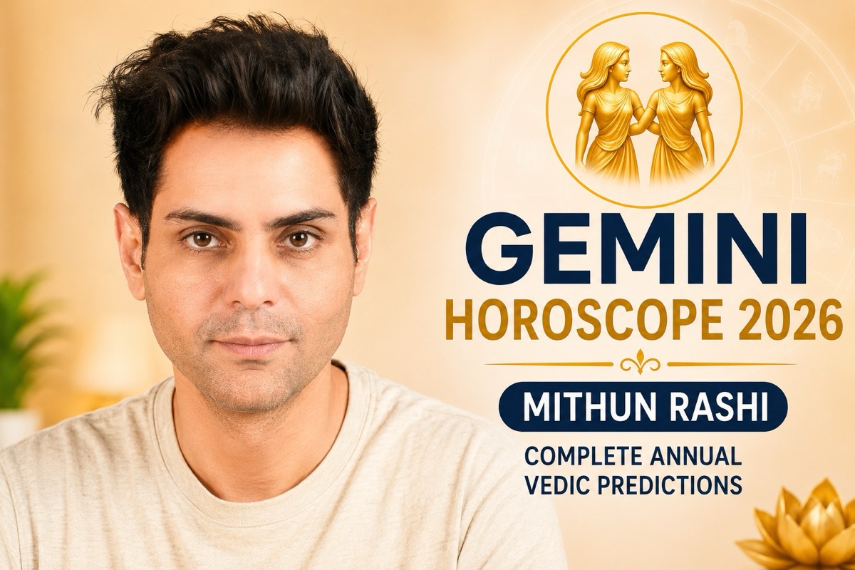 Gemini Horoscope 2026 — Annual Vedic Predictions