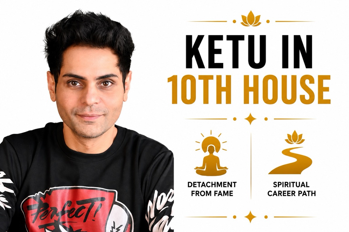 Ketu in 10th House: Spiritual Career & Fame Detachment
