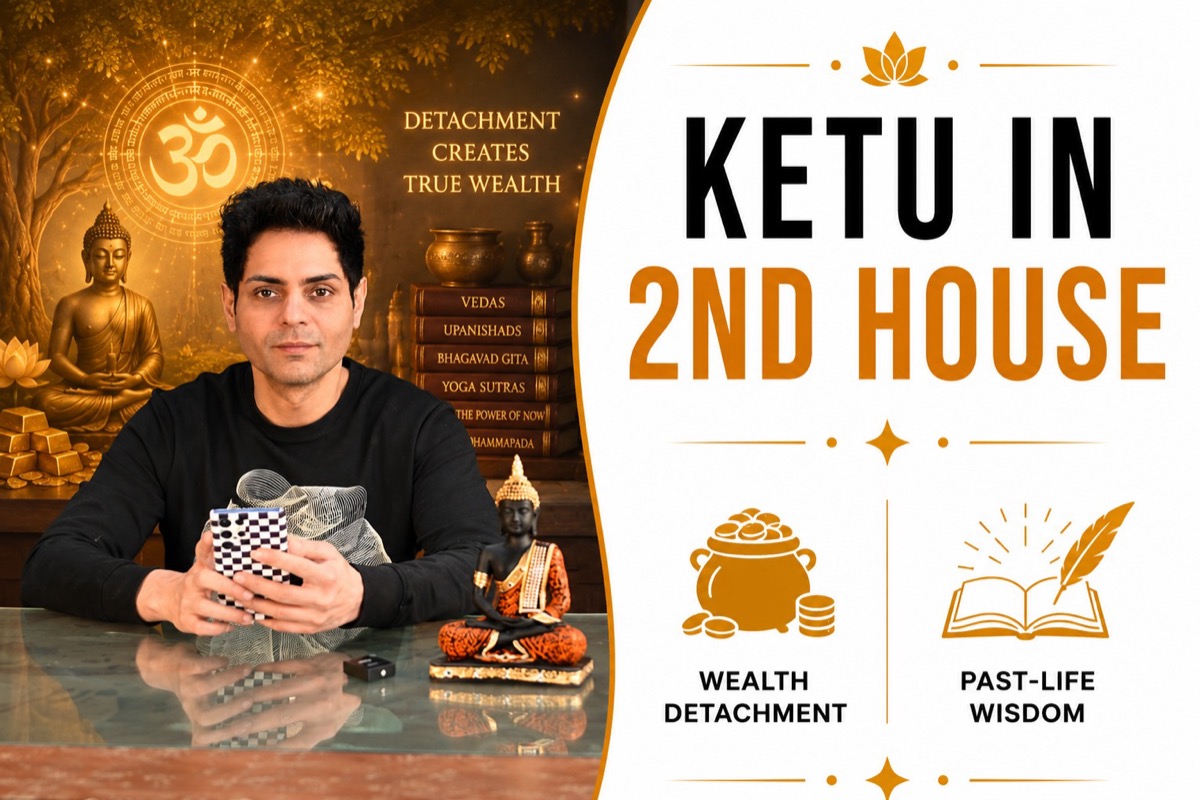 Ketu in 2nd House: Wealth, Speech & Detachment