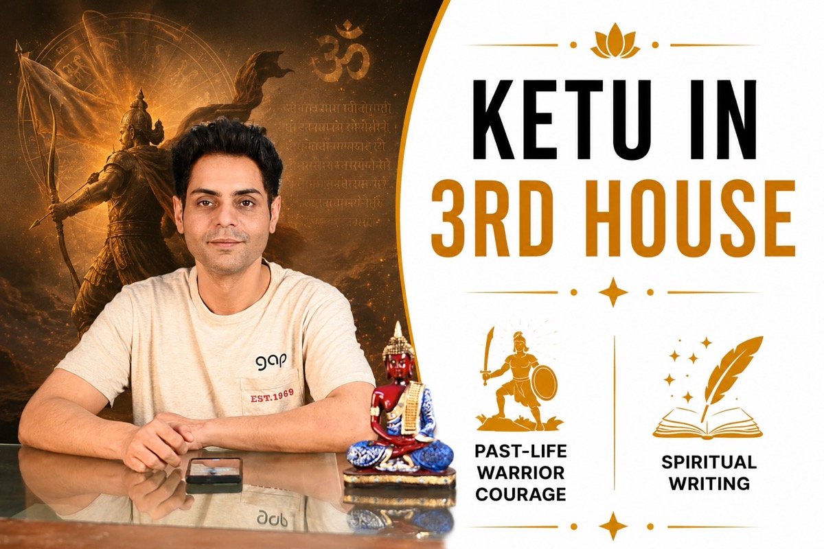Ketu in 3rd House: Courage & Spiritual Writing