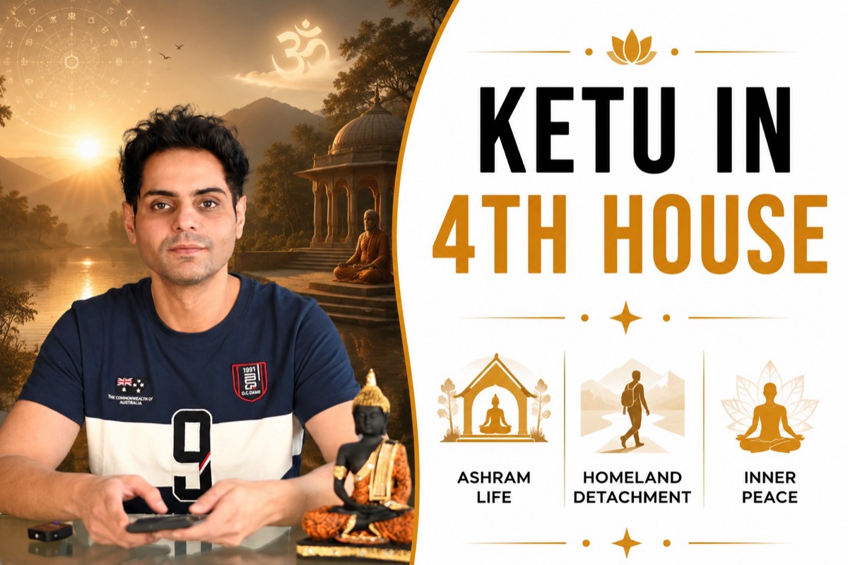 Ketu in 4th House: Ashram Life, Homeland & Inner Peace