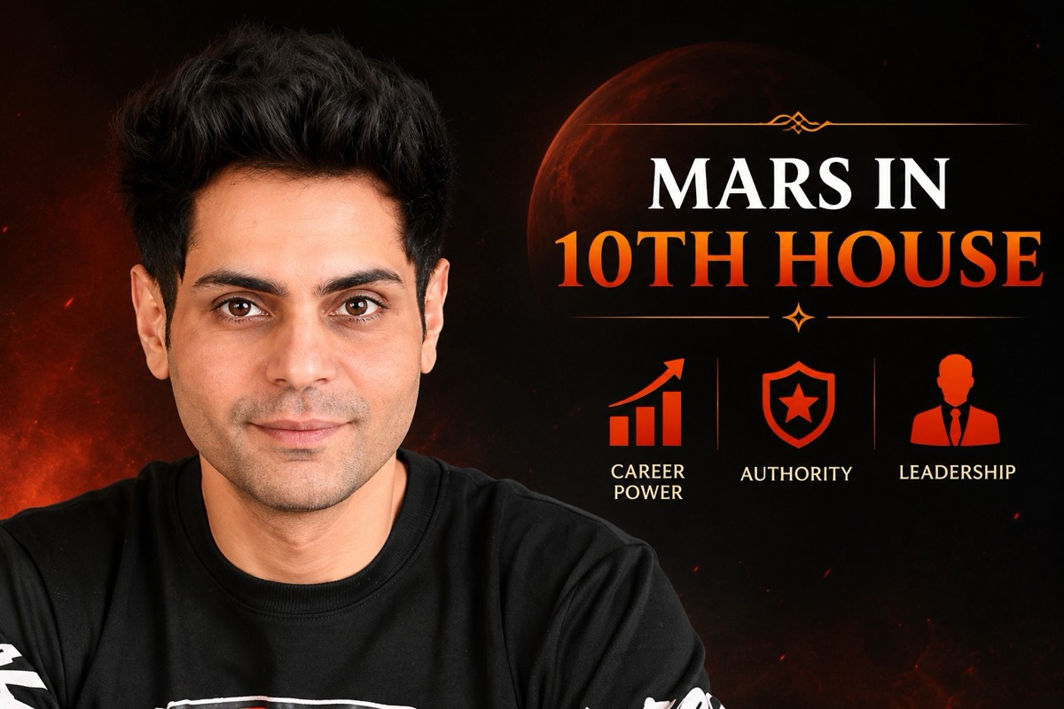Mars in 10th House: Career Power, Authority & Leadership