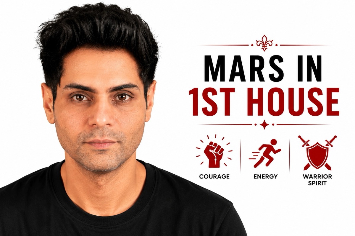 Mars in 1st House: Courage, Energy & Warrior Spirit