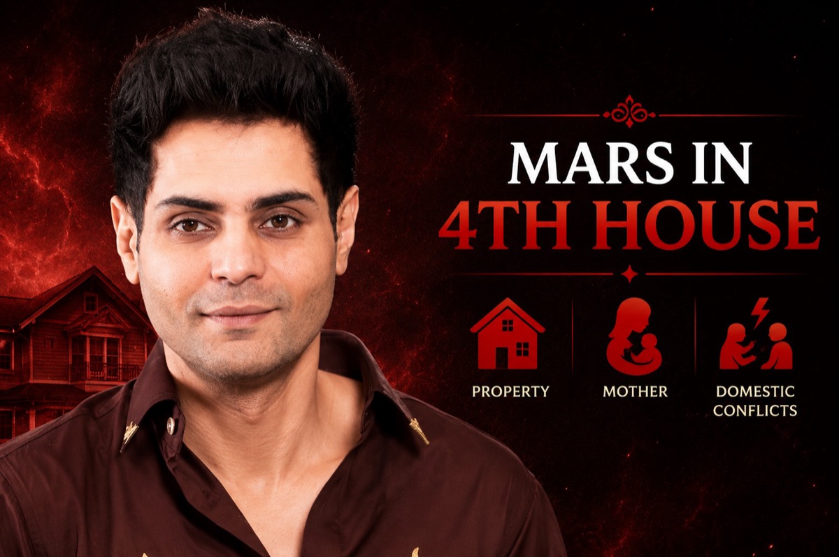 Mars in 4th House: Property, Mother & Domestic Conflicts