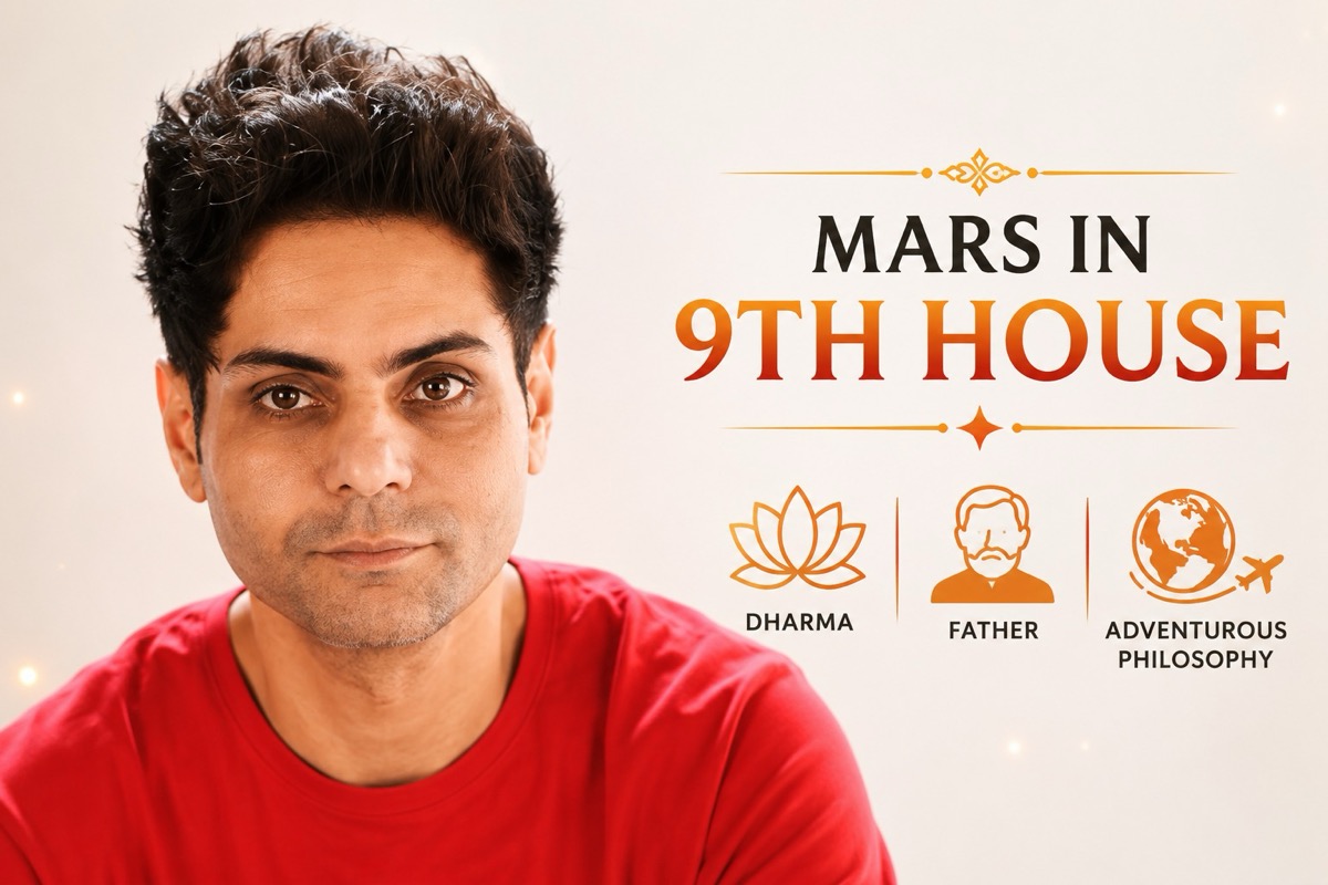 Mars in 9th House: Dharma, Father & Adventurous Philosophy