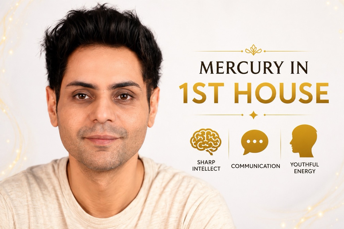 Mercury in 1st House: Sharp Intellect & Communication