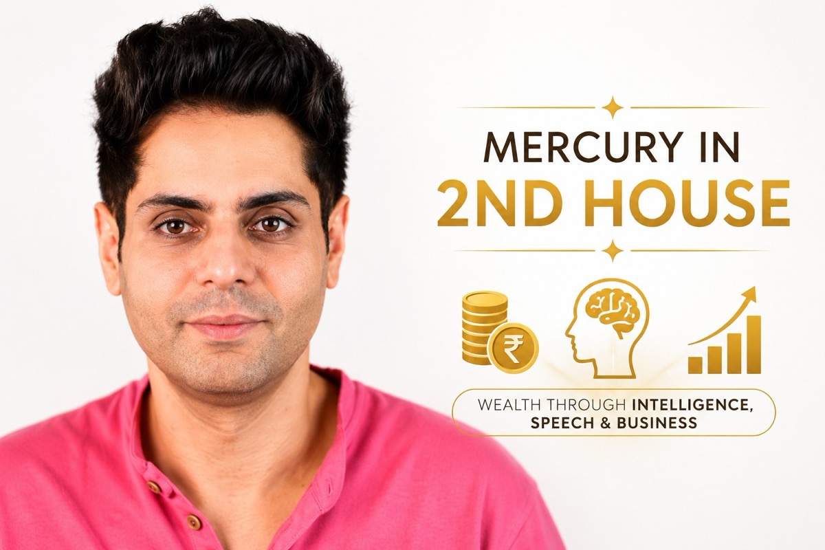 Mercury in 2nd House: Wealth Through Intelligence & Speech
