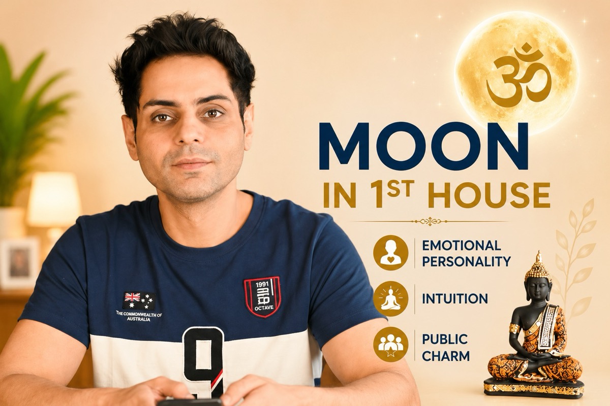 Moon in 1st House: Emotional Personality & Intuition
