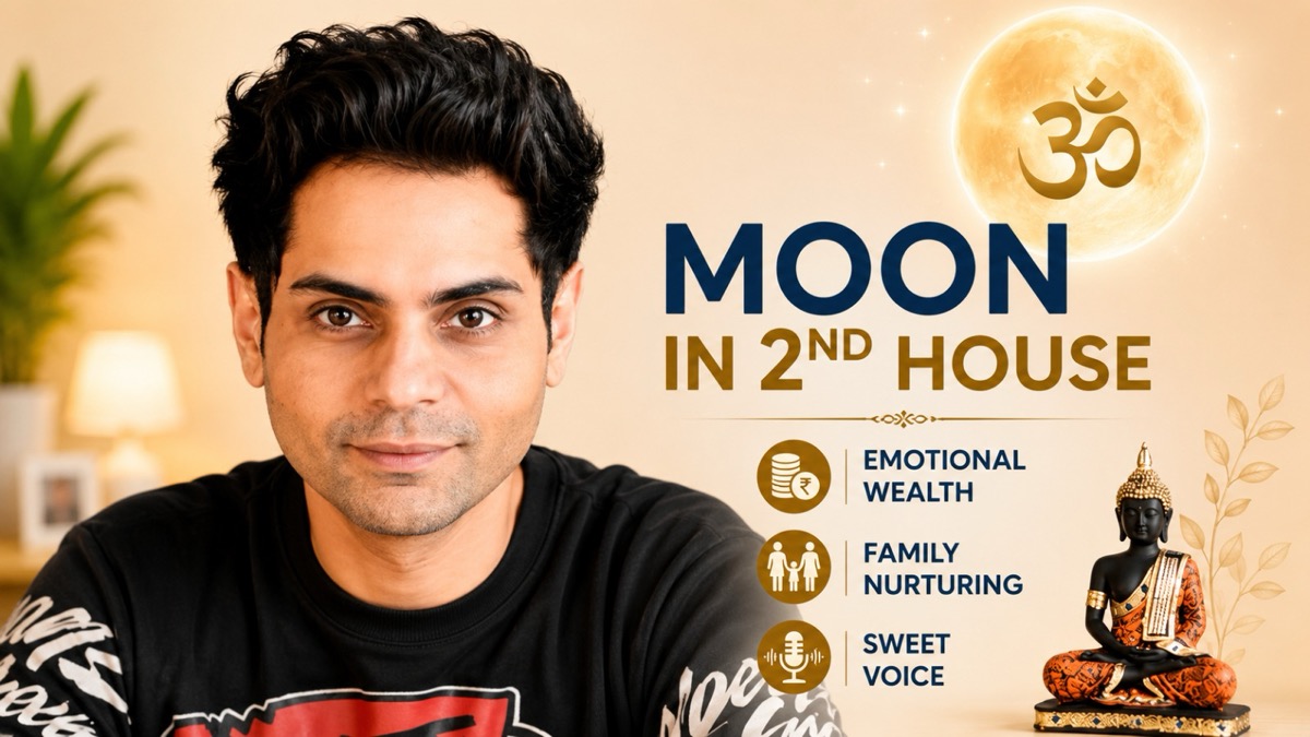 Moon in 2nd House: Emotional Wealth & Family Nurturing