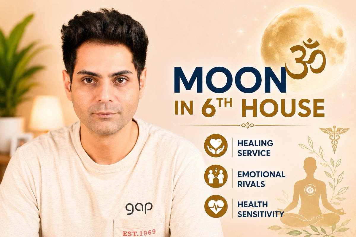 Moon in 6th House: Healing Service & Emotional Rivals