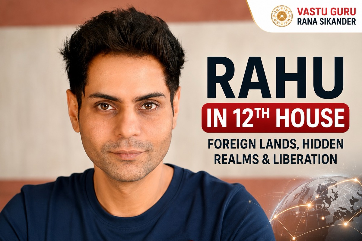 Rahu in 12th House: Foreign Lands, Moksha & Remedies