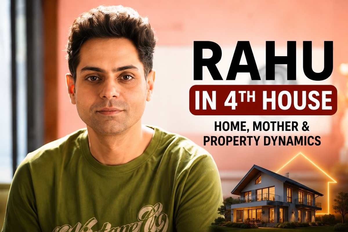 Rahu in 4th House: Home, Mother & Property Remedies