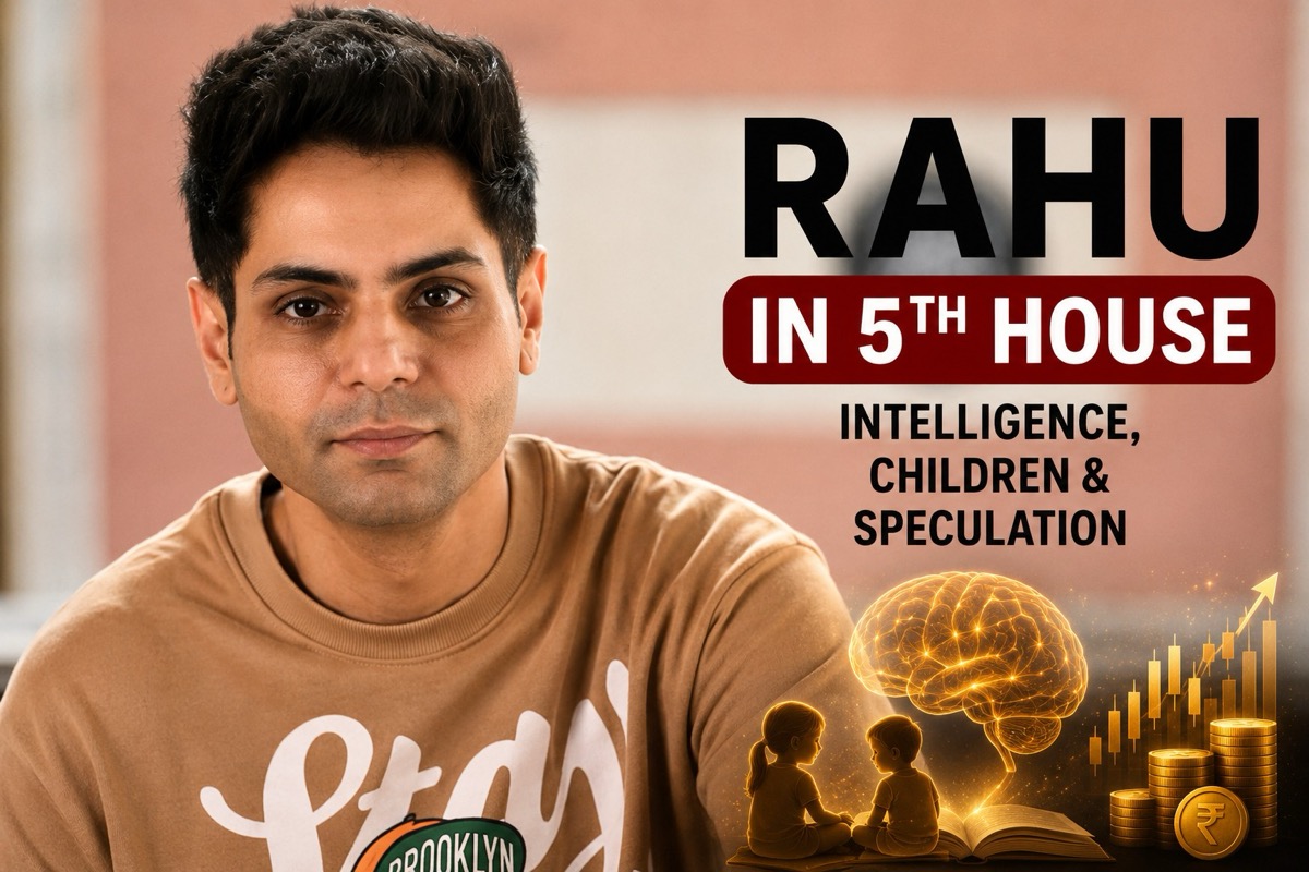 Rahu in 5th House: Intelligence, Children & Remedies