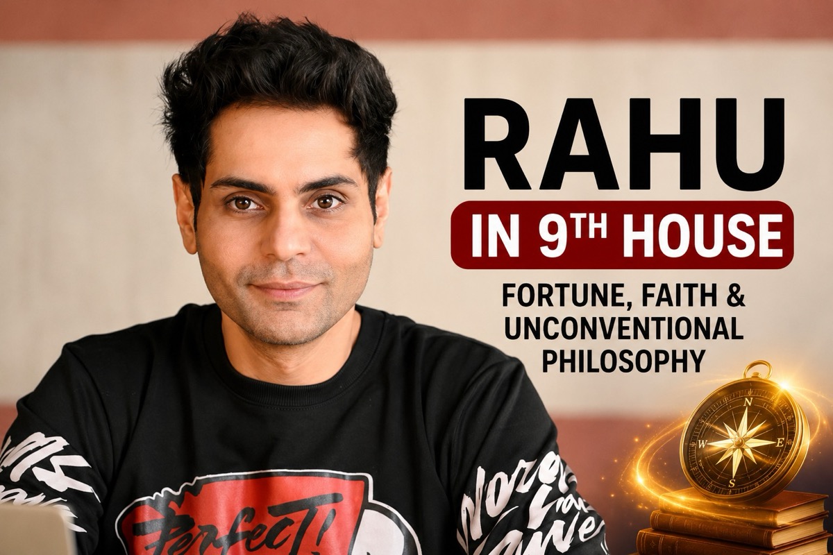 Rahu in 9th House: Luck, Religion & Remedies
