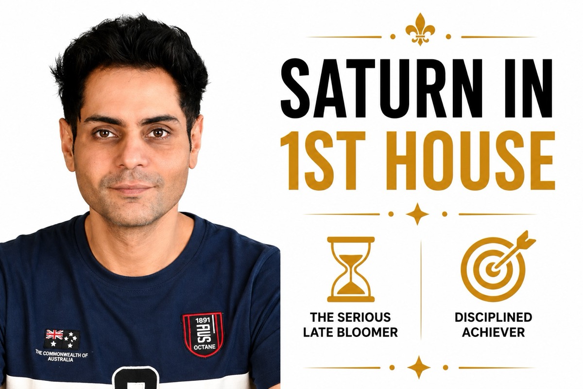 Saturn in 1st House: Serious Personality & Late Bloomer