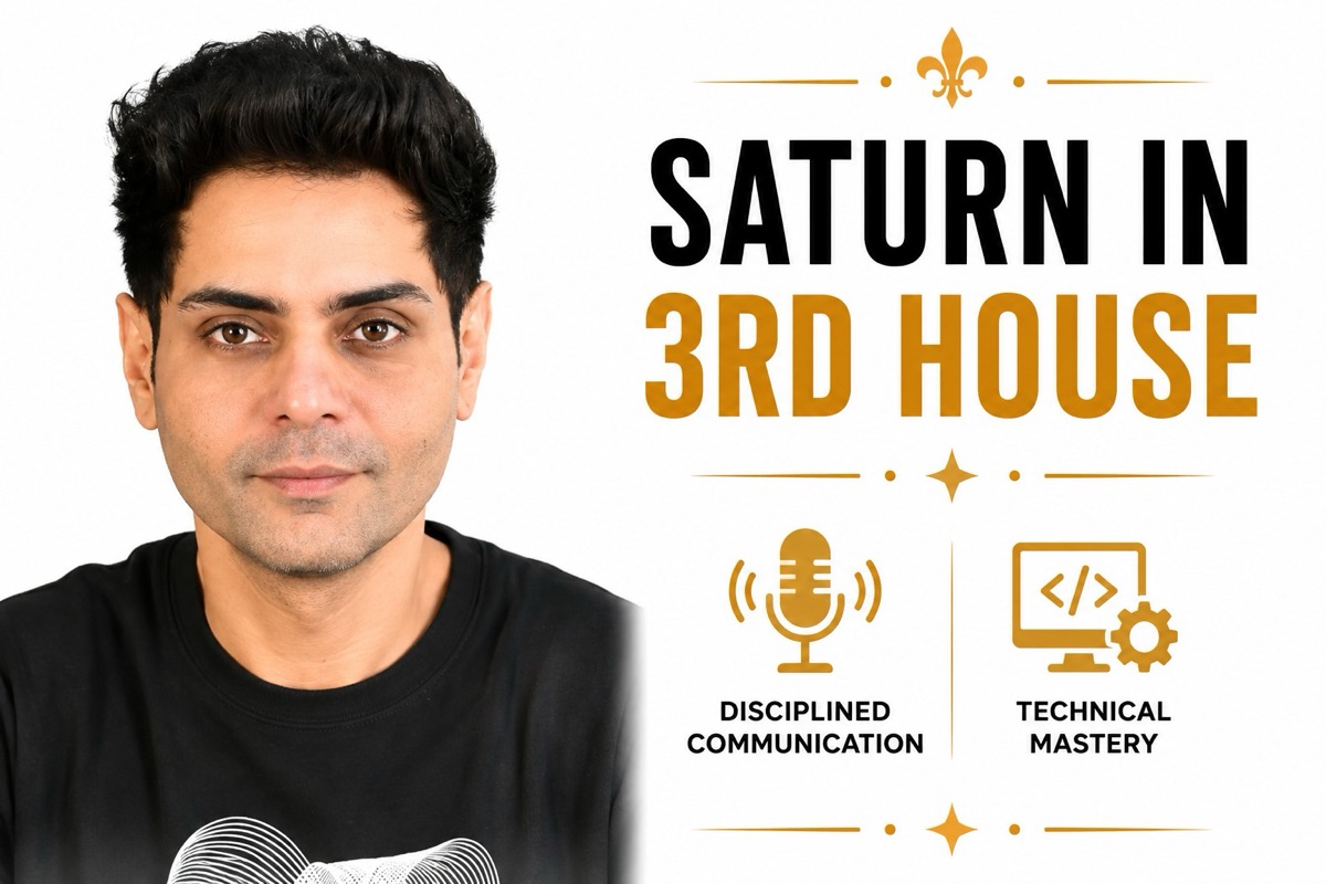 Saturn in 3rd House: Disciplined Communication & Siblings