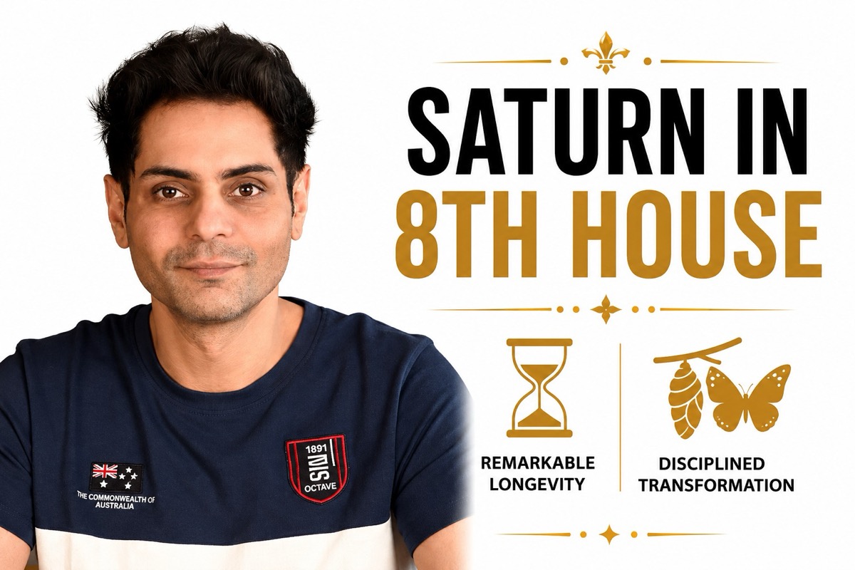 Saturn in 8th House: Remarkable Longevity & Transformation