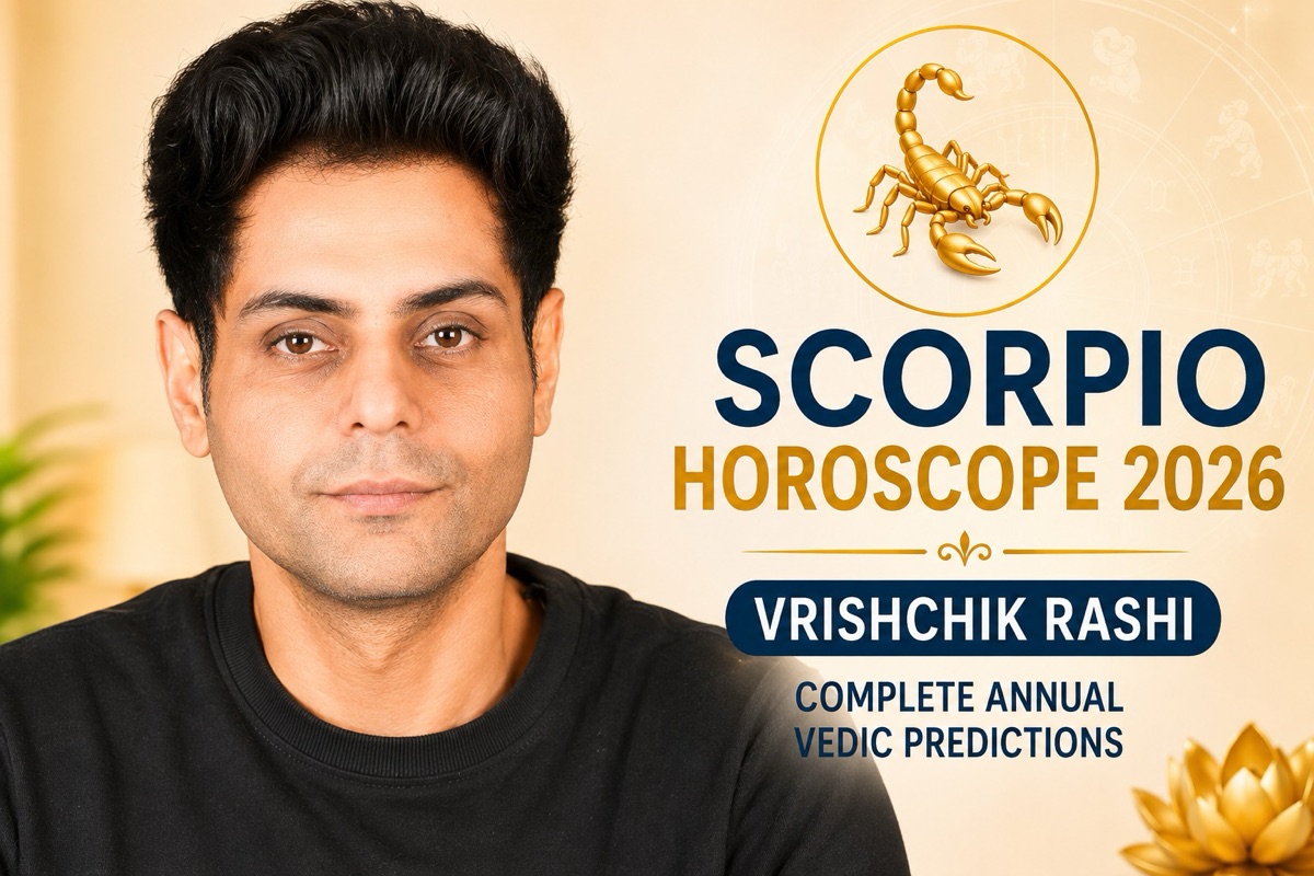 Scorpio Horoscope 2026 — Annual Vedic Predictions