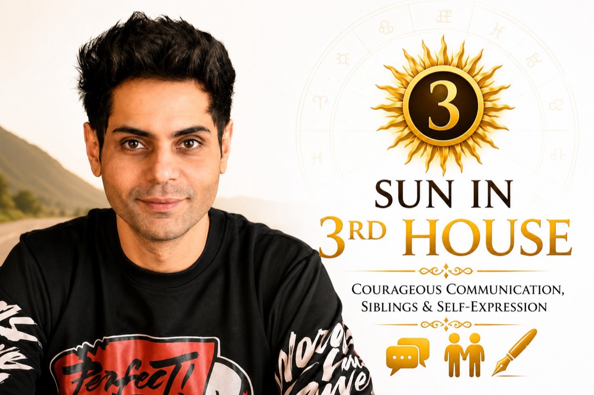 Sun in 3rd House: Courageous Communication & Siblings