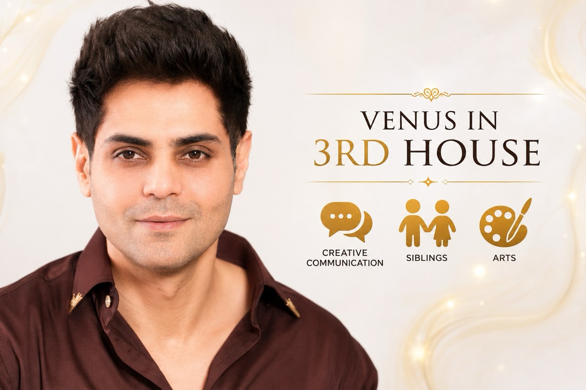Venus in 3rd House: Creative Communication, Siblings & Arts