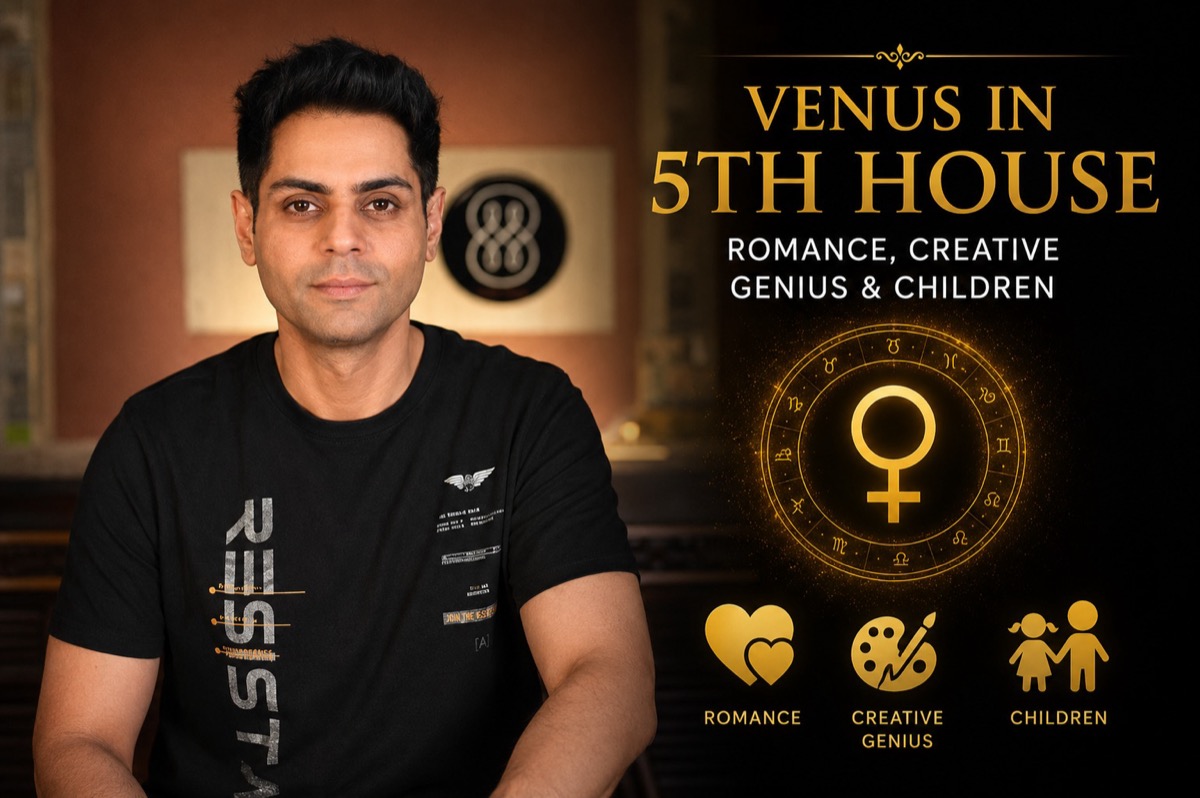Venus in 5th House: Romance, Creative Genius & Children