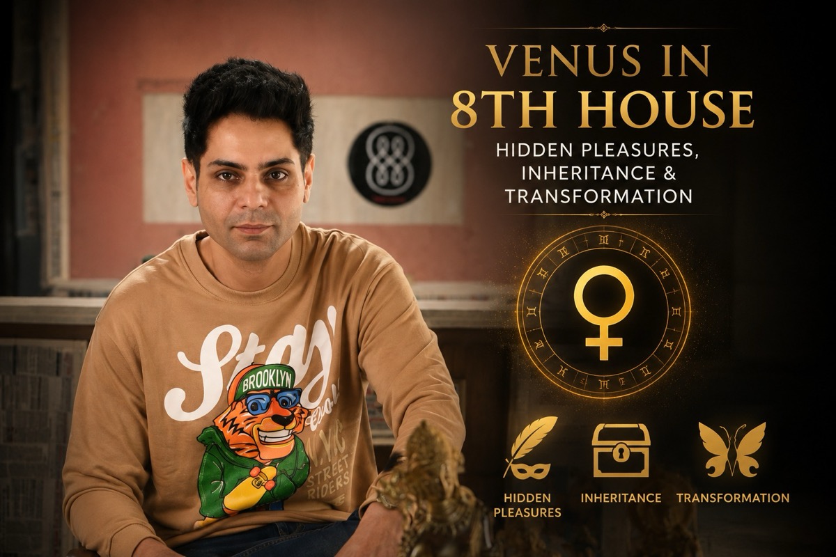 Venus in 8th House: Hidden Pleasures & Inheritance